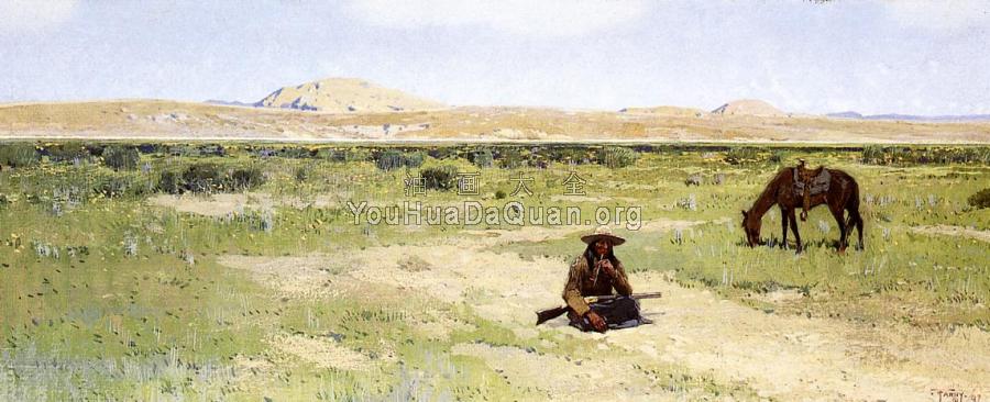 A Rest in the Desert - 亨利·法尔尼